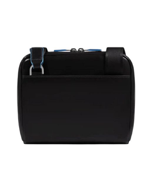 Piquadro Black Cross Body Bags for men