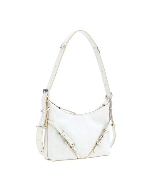 Givenchy White Weiße Schultertasche Versace Voyou Mini