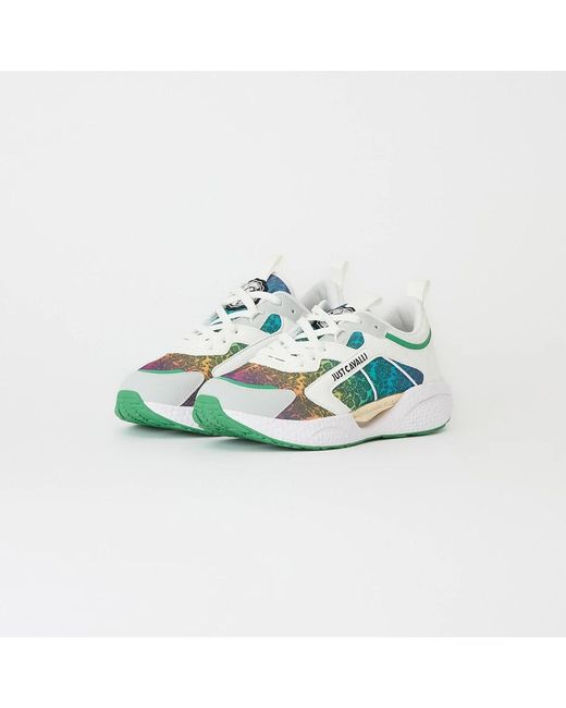 Just Cavalli Blue Sneakers