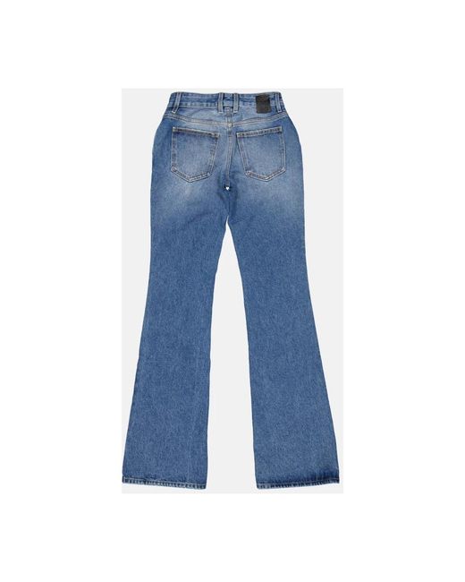 Off-White c/o Virgil Abloh Blue Wide Jeans