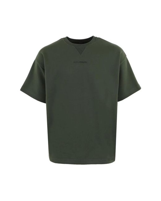ALPHATAURI Tops ,Groen ,Katoen Jahev T-Shirt in het Green voor heren