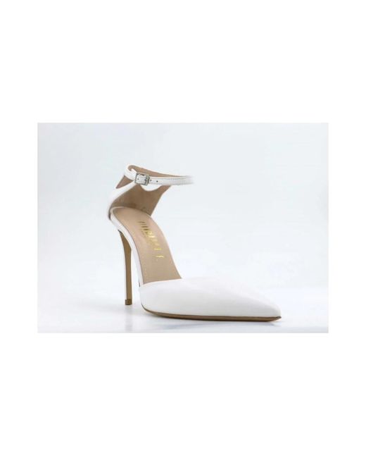 Gianmarco F. White Pumps