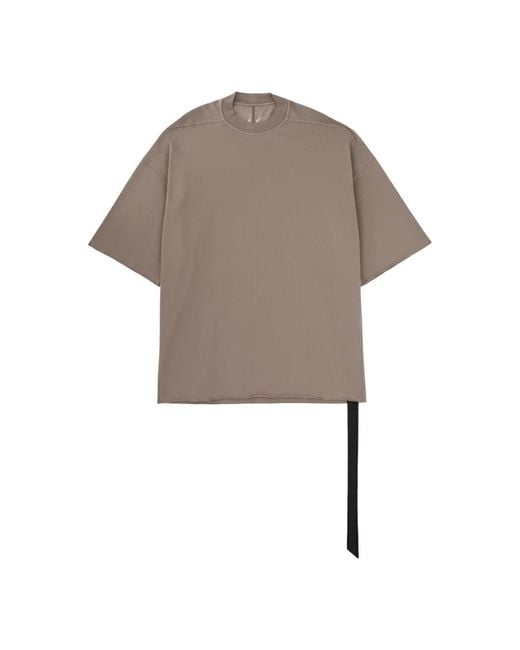 Rick Owens Gray Oversized Tops for men