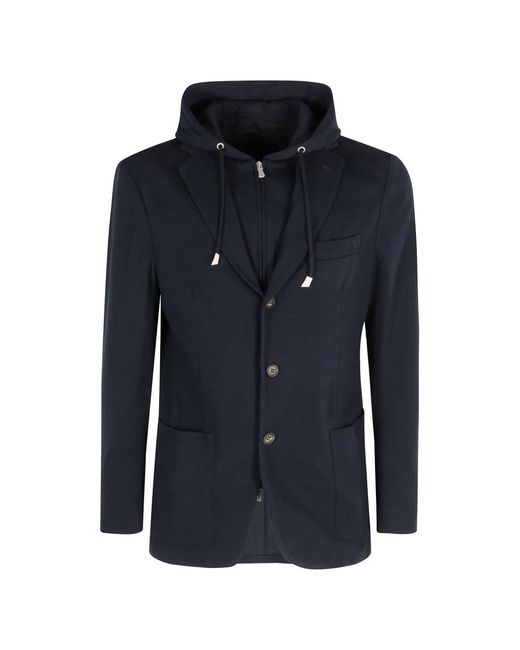 Eleventy Blue Blazers for men