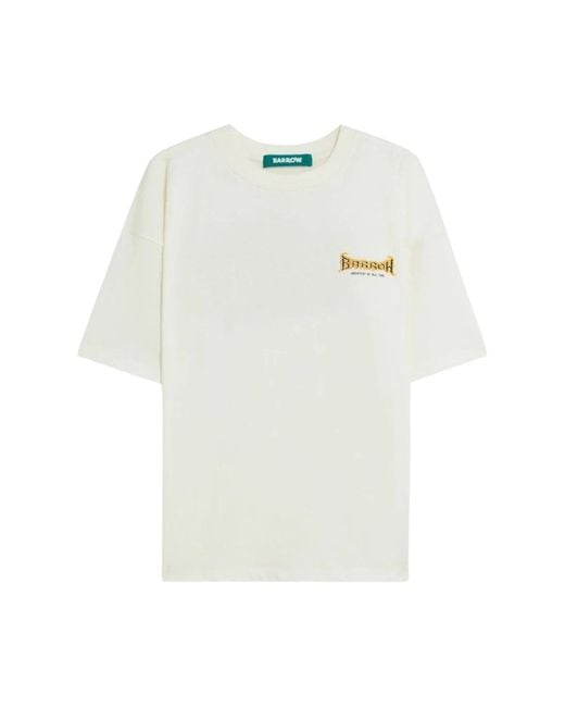 Barrow White T-Shirts