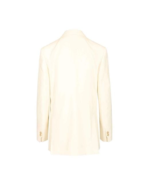 MM6 by Maison Margiela Natural Blazers
