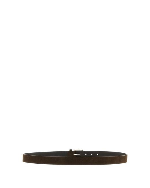 Brunello Cucinelli Black Belts for men