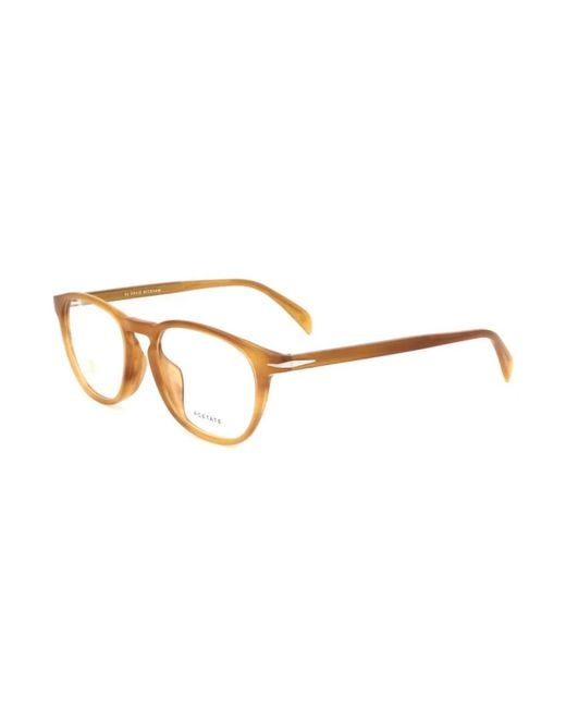 David Beckham Optical Frame in het Metallic