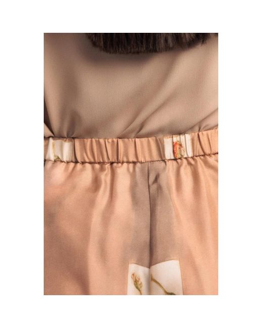 Trousers > wide trousers Beatrice B. en coloris Brown