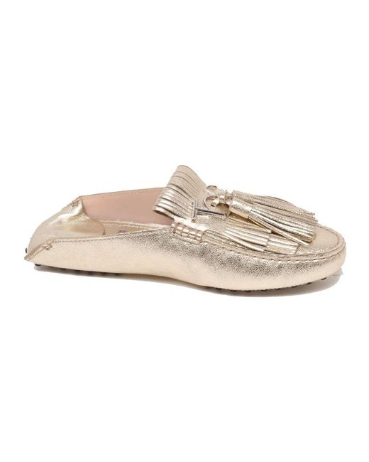 Mules di Tod's in Natural