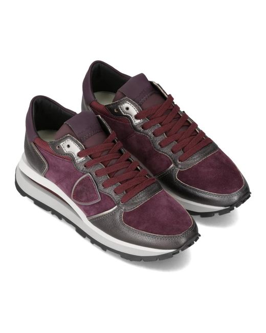 Philippe Model Purple Sneakers