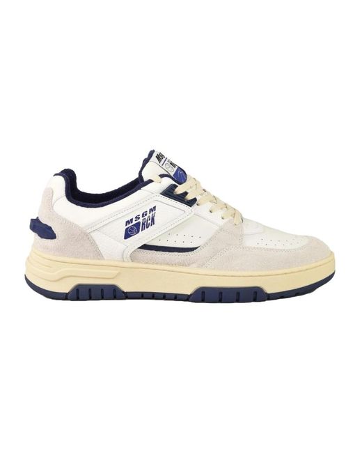 Sneakers MSGM de hombre de color White
