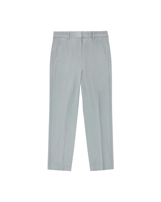 Circolo 1901 Gray Straight Trousers