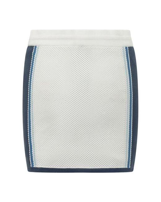 Casablanca Blue Short Skirts