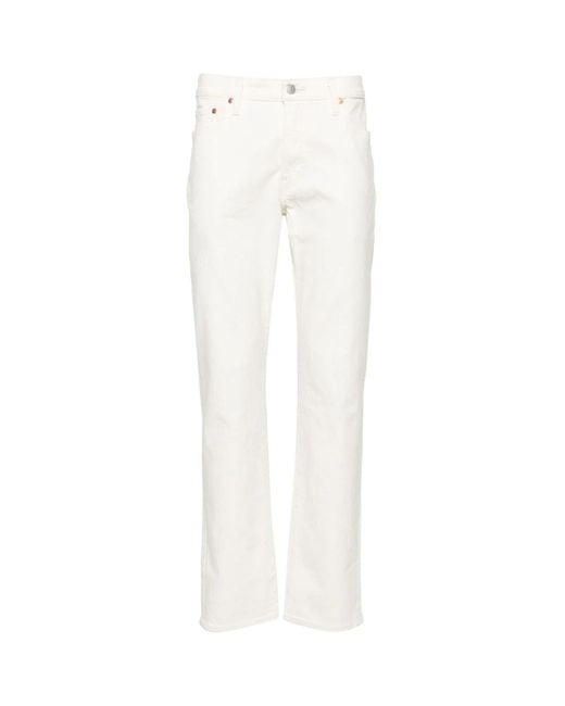 Levi's White Slim-Fit Jeans for men