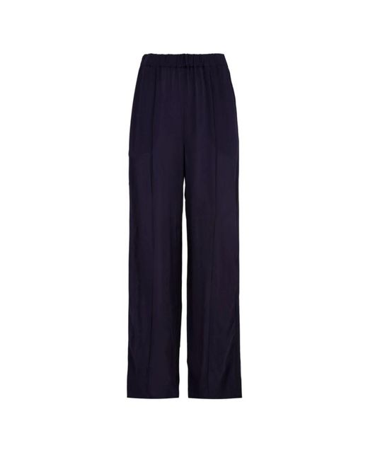 Aspesi Blue Wide Trousers