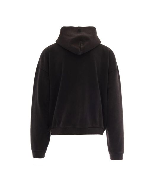 Represent Felpa Initial Boxy Zip in het Black voor heren