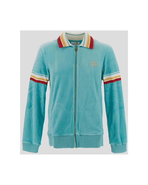 Zip-Throughs di Sergio Tacchini in Blue da Uomo