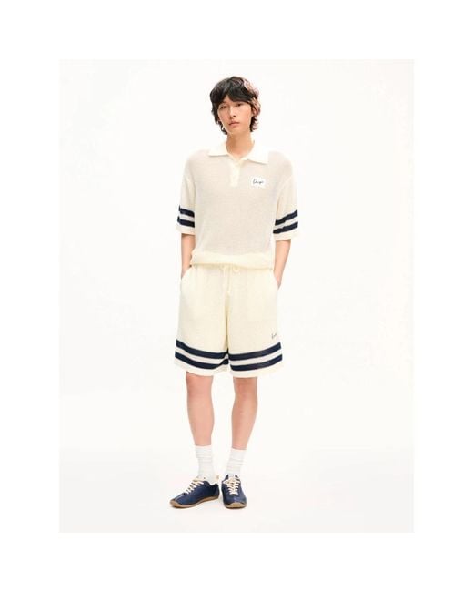 KENZO Natural Polo Shirts for men