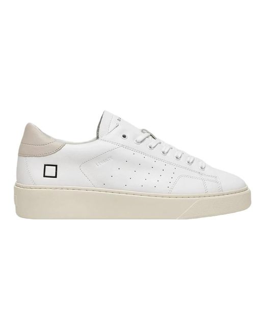 Date Sneakers in het White voor heren