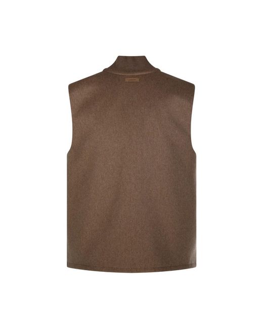 Lardini Brown Waistcoats for men
