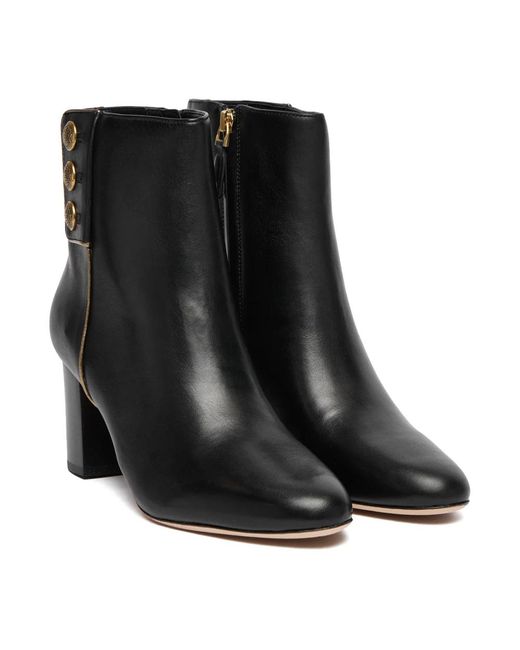 Ralph Lauren Black Heeled Boots