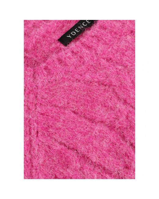 Ydence Pink Strickpullover Fiene