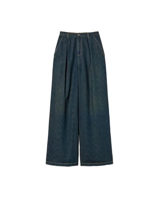 Twinset Blue Straight Jeans