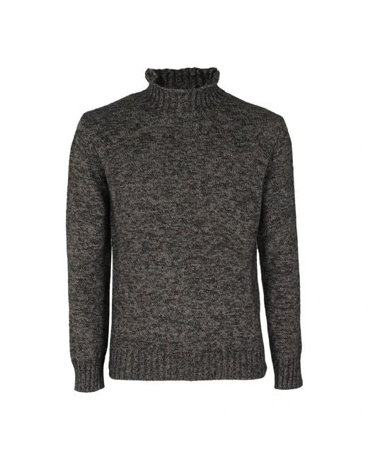 Kangra Gray Turtlenecks for men