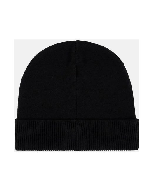 Beanies EA7 pour homme en coloris Black