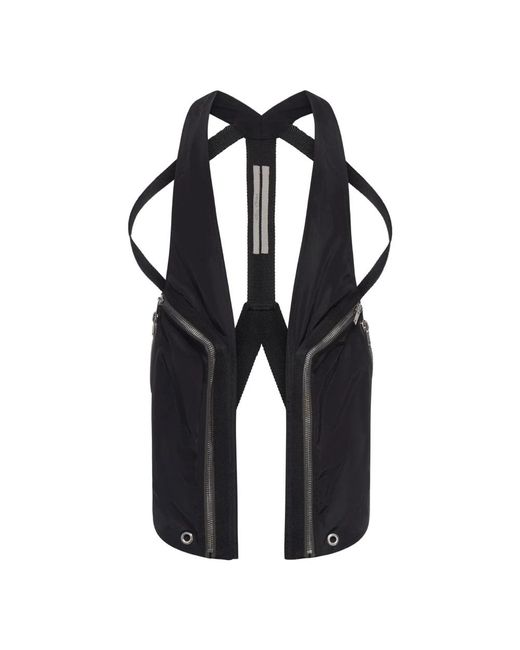 Rick Owens Black Vests for men