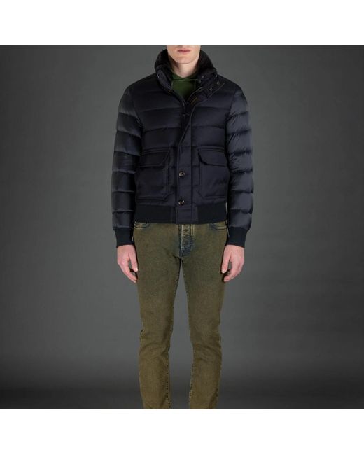 Moorer Jackets > Down Jackets in het Blue voor heren