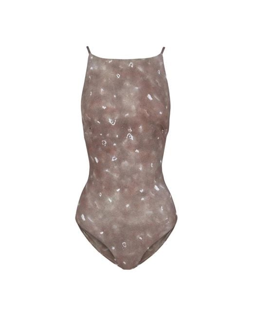 Cortana Brown Swimsuits