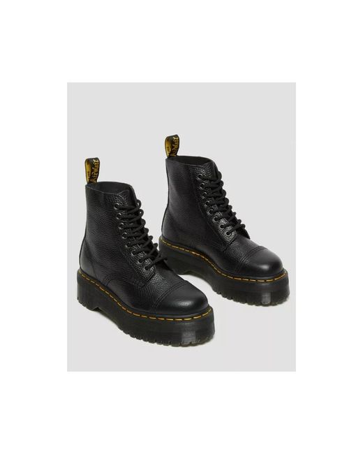 Dr. Martens Black Lace-Up Boots