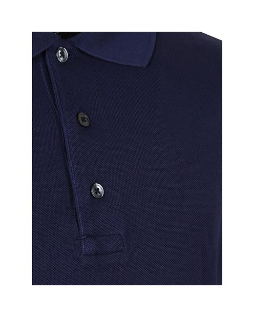 Tom Ford Blue Polo Shirts for men