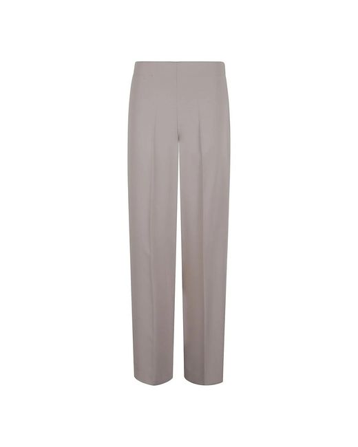 Straight Trousers P.A.R.O.S.H. de color Gray