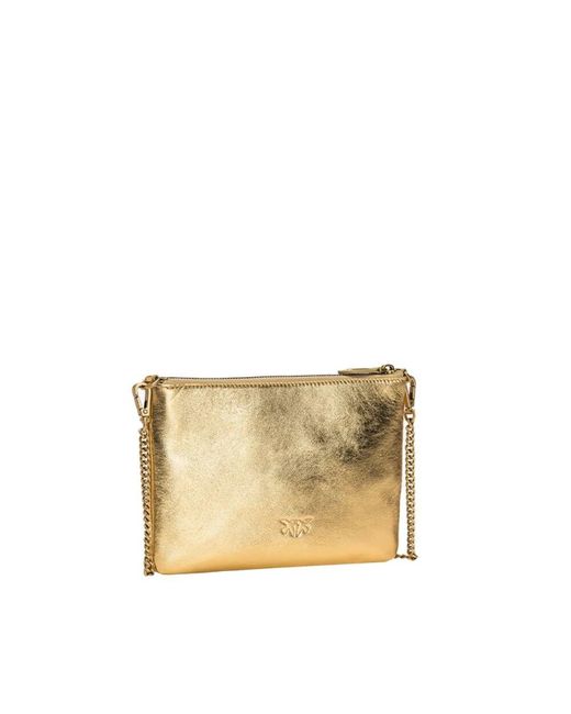 Clutches di Pinko in Metallic