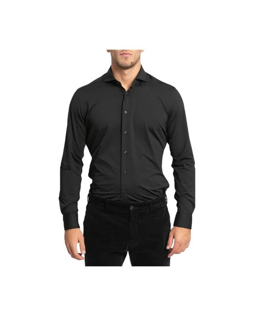 Xacus Formele Overhemden in het Black voor heren