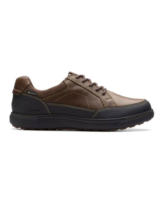 Clarks Wasserdichter Schnürschuh in Brown für Herren