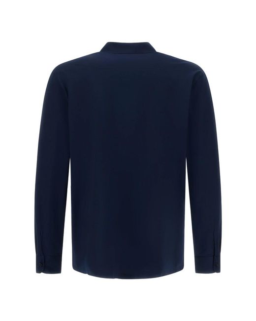 Casual Shirts Herno de hombre de color Blue