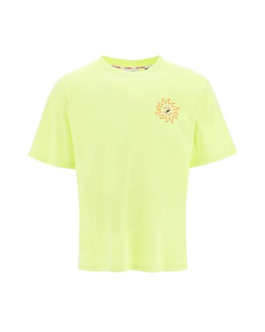 Tops > t-shirts Gcds pour homme en coloris Yellow