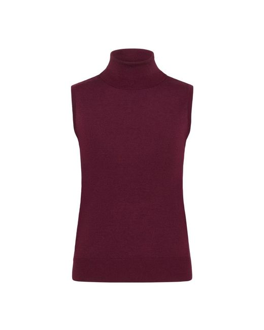 Turtlenecks Kaffe en coloris Purple
