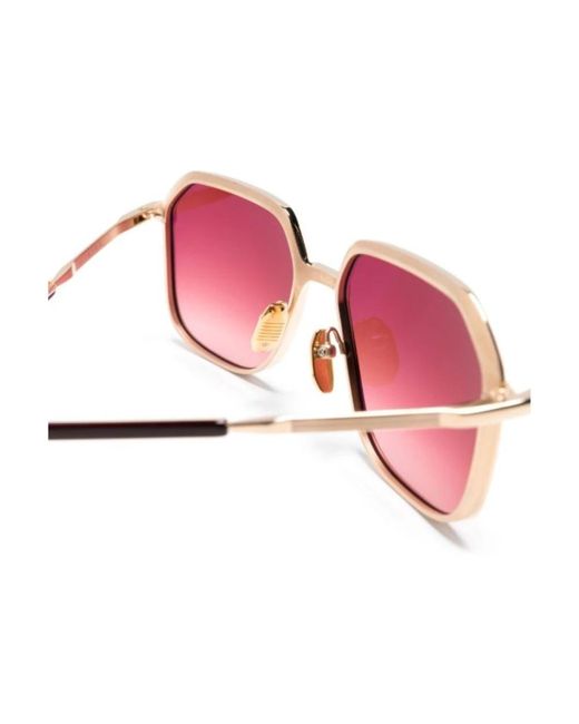 Jacques Marie Mage Pink Tang sonnenbrille