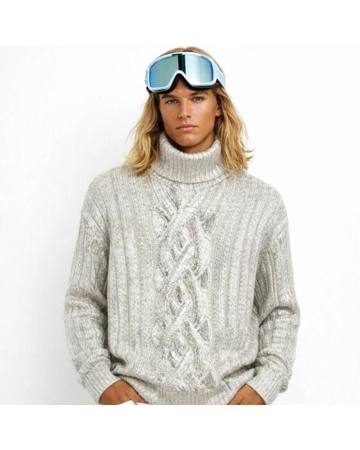 Turtlenecks Balmain de hombre de color Gray