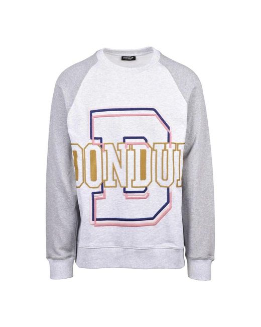 Dondup Gray Sweatshirts for men