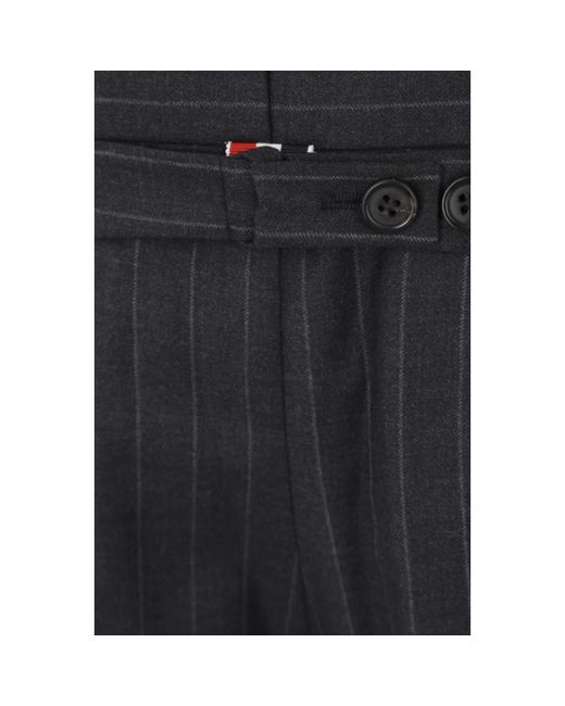 Trousers > suit trousers Thom Browne pour homme en coloris Gray