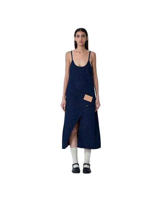 J.W. Anderson Blue Midi Dresses