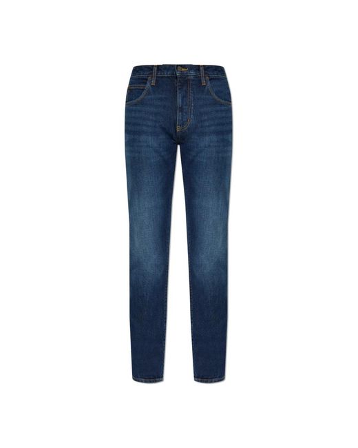 Emporio Armani Regular Fit Jeans in het Blue voor heren