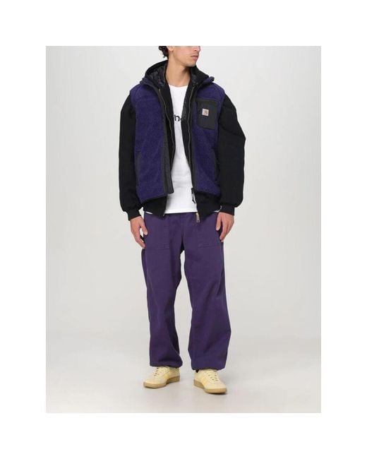 Vests di Carhartt in Blue da Uomo