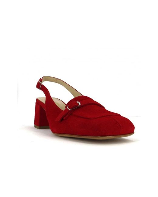 Anna F. Red Slingback